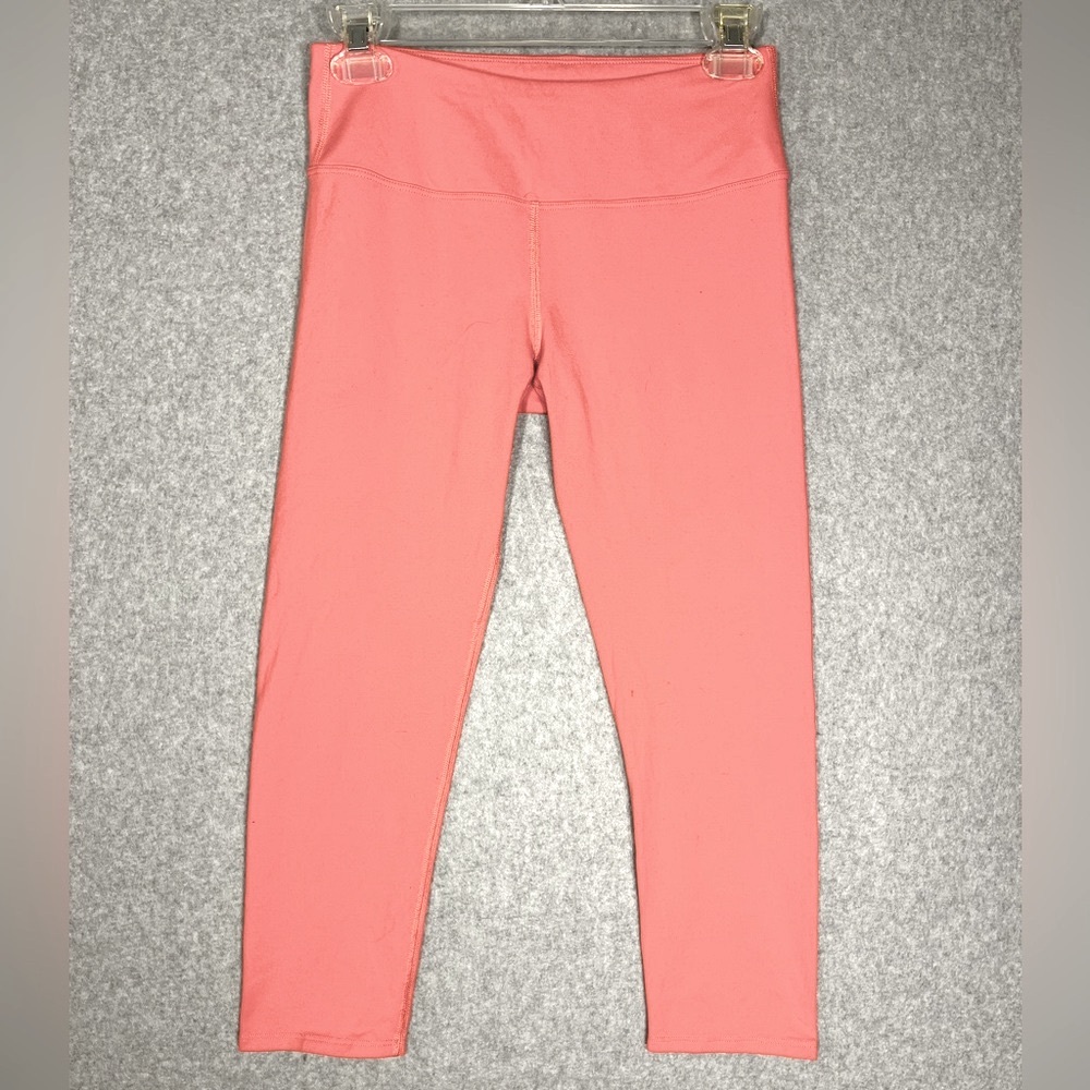 Hard Tail Leggings Capri Small Peach Sherbet Orange soft yoga